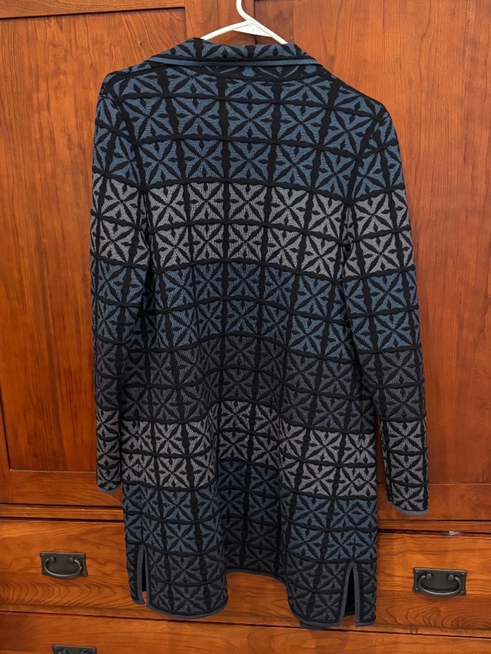 Oleana Portugal Long Cardigan Small (Style NO-5265 / 338) - Picture 7 of 7